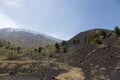 View of Volcano Etna from Mounts Sartorius