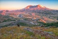 A view of the volcano, Mount Saint Helens, Washington Royalty Free Stock Photo