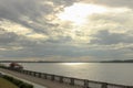 View on the Volga embankment