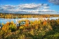 View of the Volga from Mount Levitan