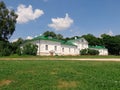 View on the `Volkonsky` house in museum-estate of Leo Tolstoy in Yasnaya Polyana.