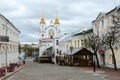 View of the Voskresenskaya (Rynkovaya) church, Vitebsk, Belarus