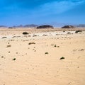 View of Wadi Rum desert
