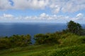 View from Waipio Valley Lookout at Waimea on Big Island in Hawaii