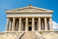 View at the Walhalla memorial near Regensburg - Germany