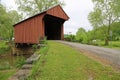 View at Walkersville covered bridge, 1903 Royalty Free Stock Photo