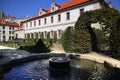 View of Wallenstein Garden in Prague Royalty Free Stock Photo