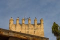 View of the walls to old Medina in Fez . Morocco . The ancient city and the oldest capital of Morocco. Royalty Free Stock Photo