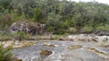 View of the Walpole River Western Australia in autumn.