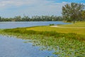 The view of Walsingham Lake at Walsingham Park Royalty Free Stock Photo