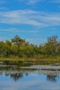 The view of Walsingham Lake at Walsingham Park Royalty Free Stock Photo