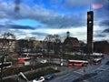 View of Christ Church in Wandsbek, Hamburg Germany