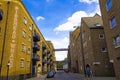 Old warehouse buildings Wapping High Street London England