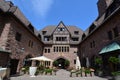 View of Wartburg castle near the historical town of EISENACH, Thuringia, Germany