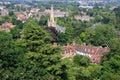 View from the Warwick castle Royalty Free Stock Photo