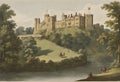 A view of Warwick Castle Royalty Free Stock Photo
