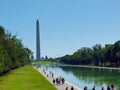 Washington Monument, National Mall Washington D.C. Royalty Free Stock Photo