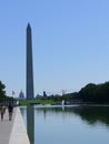 Washington Monument, National Mall Washington D.C. Royalty Free Stock Photo