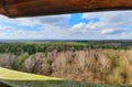 The view from the watchtower Hulzenberg in the Bergherbos near Stokkum