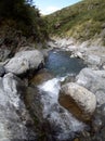 Water stream at a reserve near Villa de Merlo, Argentina