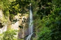 View of the waterfall in Makhuntseti, Adjara, Georgia