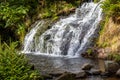 View at waterfall nearby Menzenschwand, Black Forest, Germany Royalty Free Stock Photo