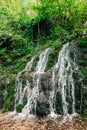 Waterfall spring Ladjevac in Serbia