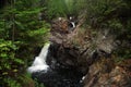 Cascade State Park Waterfall in Minnesota