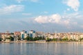 View of waterfront on Canakkale, Turkey.