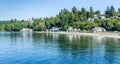 Dash Point Waterfront Homes Royalty Free Stock Photo