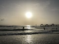 Sun-kissed view of Clearwater beach, Tampa, Florida