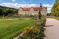 View of Weikersheim Palace (Schloss Weikersheim), Bavaria, Germany