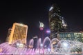 Welcoming Statue at Thamrin Road in Jakarta City, INDONESIA