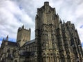 A view of Wells Cathedral Royalty Free Stock Photo