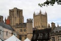 A view of Wells Cathedral Royalty Free Stock Photo