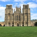 A view of Wells Cathedral Royalty Free Stock Photo
