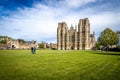 View of Wells Cathedral is in Wells, Somerset, England Royalty Free Stock Photo