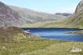 A view of the Welsh Countryside near Lake Vyrnwy in Mid Wales Royalty Free Stock Photo