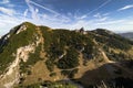 View from Wendelstein in the Bavarian Alps Royalty Free Stock Photo