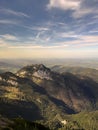 View from Wendelstein towards Munich Royalty Free Stock Photo