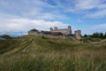 View of the Wesenberg Castle in Rakvere Royalty Free Stock Photo