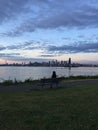 View of West Seattle In Summer