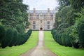 View of West Side of Montacute House Royalty Free Stock Photo