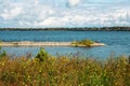 View from the west side of Onondaga Lake Royalty Free Stock Photo