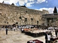 A view of the Western Wall in Jerusalem