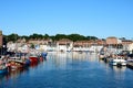 View of Weymouth harbour. Royalty Free Stock Photo