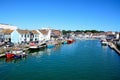 View of Weymouth harbour. Royalty Free Stock Photo