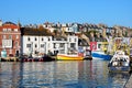 View of Weymouth harbour.