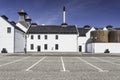 View of a whisky distillery Royalty Free Stock Photo