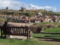 View of Whitby Abbey looking south